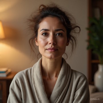 Ilustrasi Rambut Rontok (Meta AI)